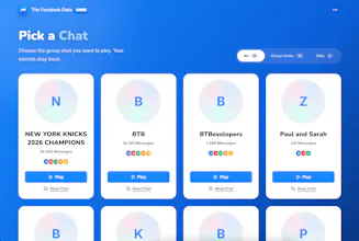 Facebook Data Game gallery image