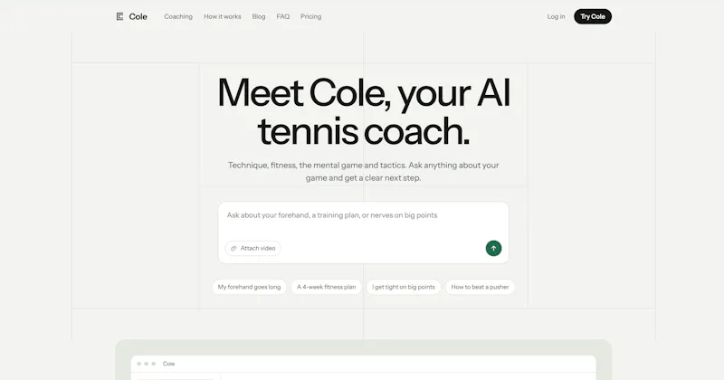 Cole screenshot 1