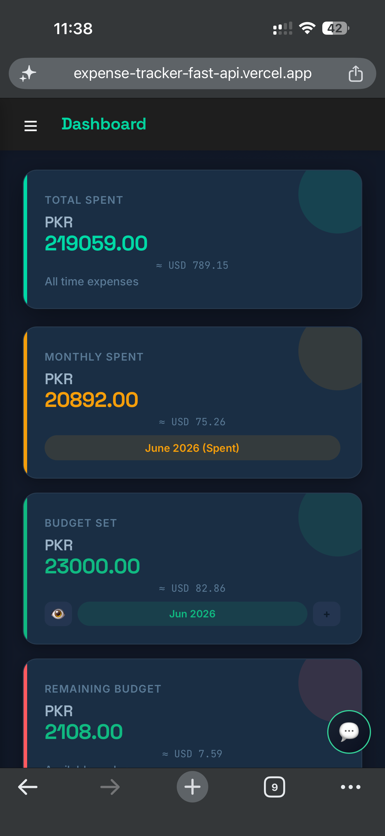 ExpenseTracker gallery image