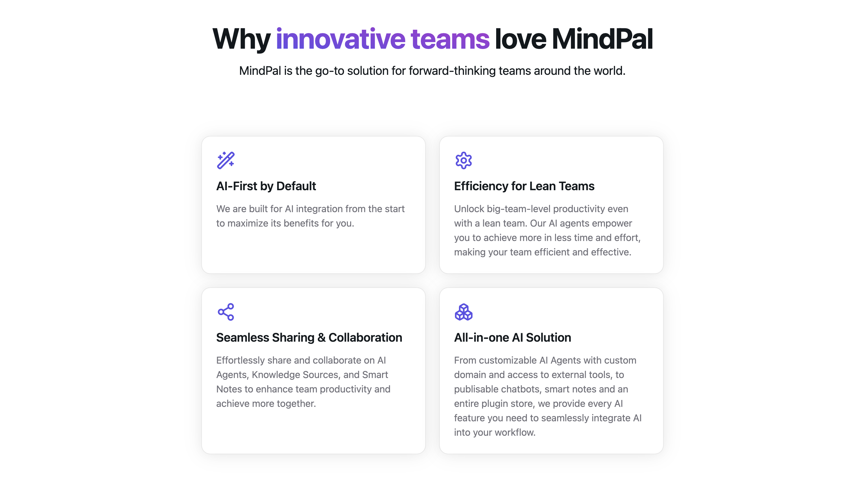 وسائط Mindpal للفرق - دماغ ثاني من الذكاء الاصطناعي لفريقك 5