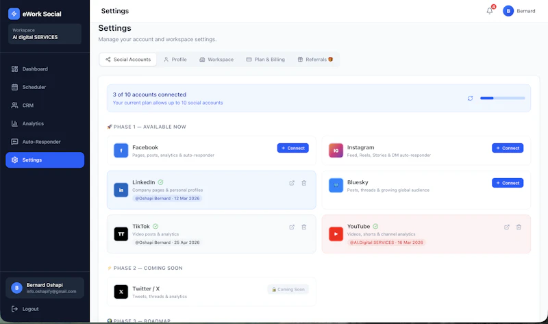eWork Social screenshot 3