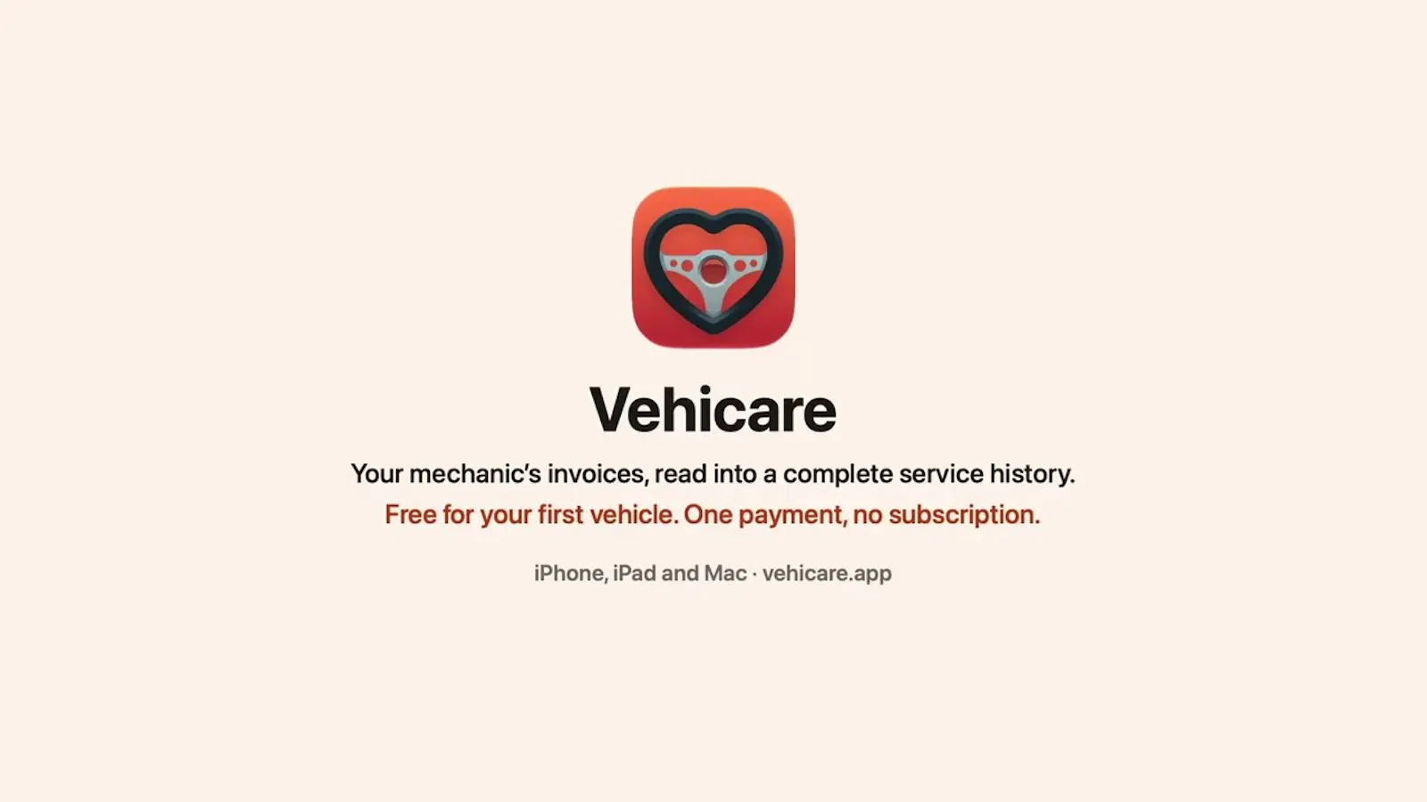 Vehicare screenshot 1 (video preview)