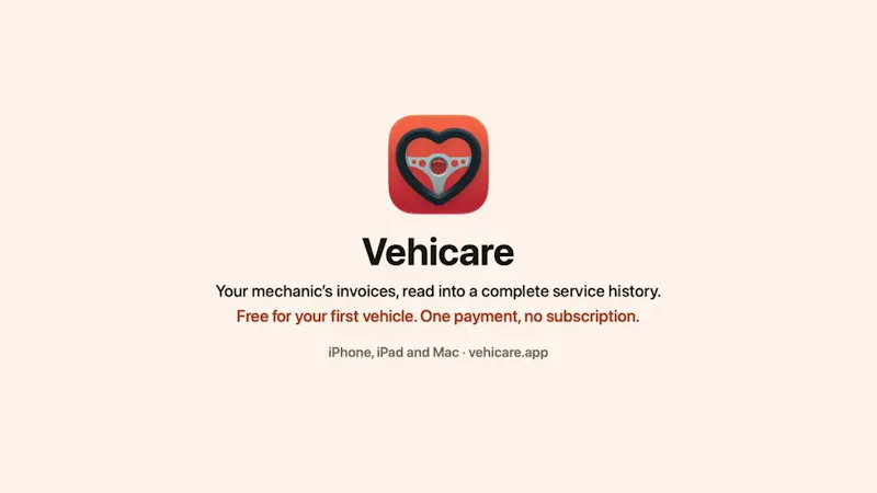 Vehicare screenshot 1 (video preview)