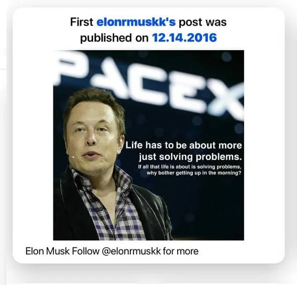 Find First Post for Instagram
