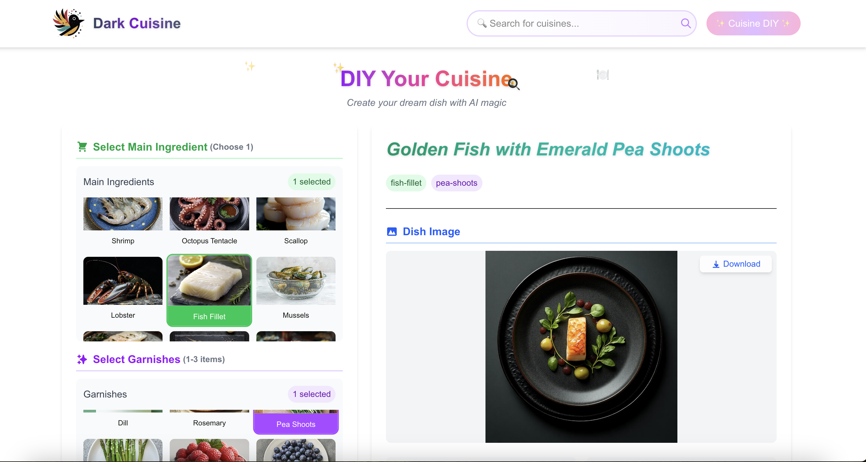 Dark Cuisine media 3
