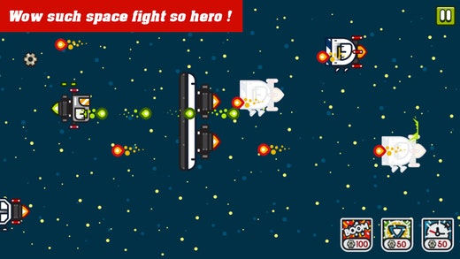 Flat Space Shooting:Epic Boss Battle gallery image
