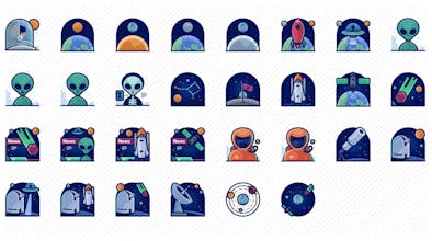 1000 Detailed Creative Icons gallery image