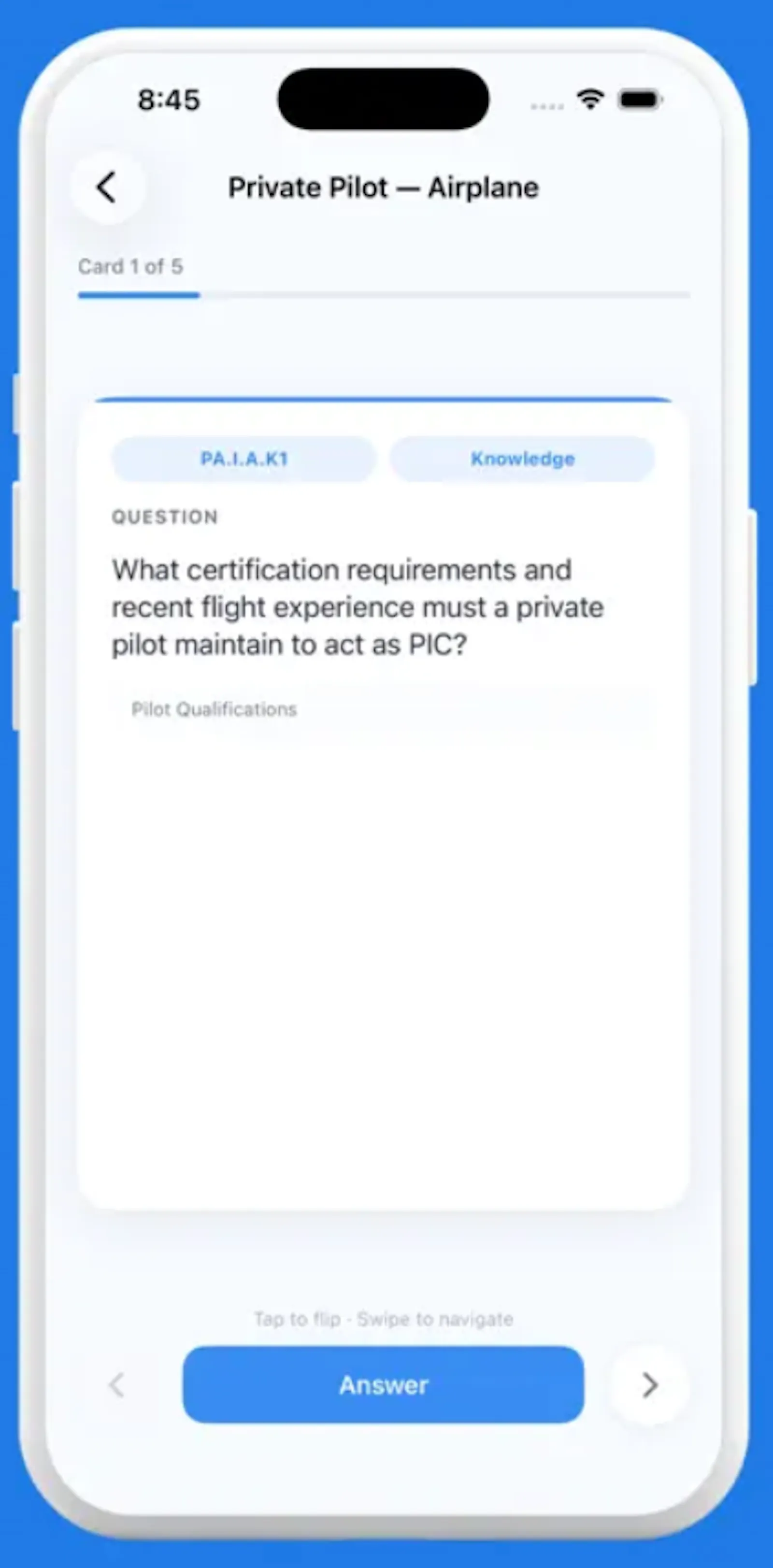 Checkride Flashcards screenshot 2