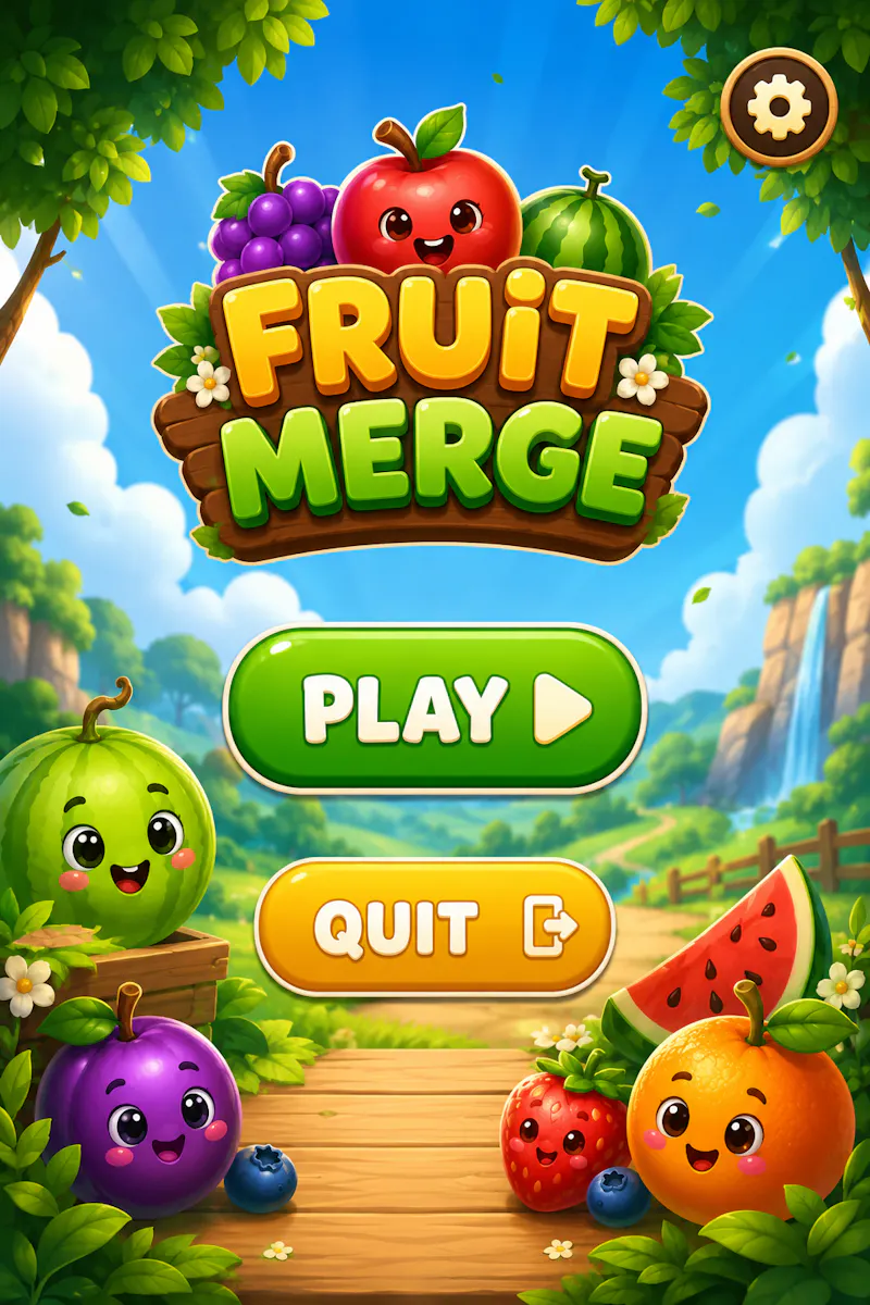 Fruit Fusion ! Juicy fruit merge screenshot 9