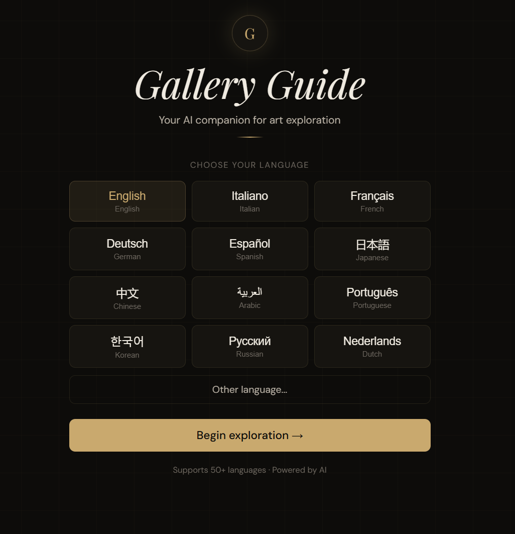 Gallery Guide