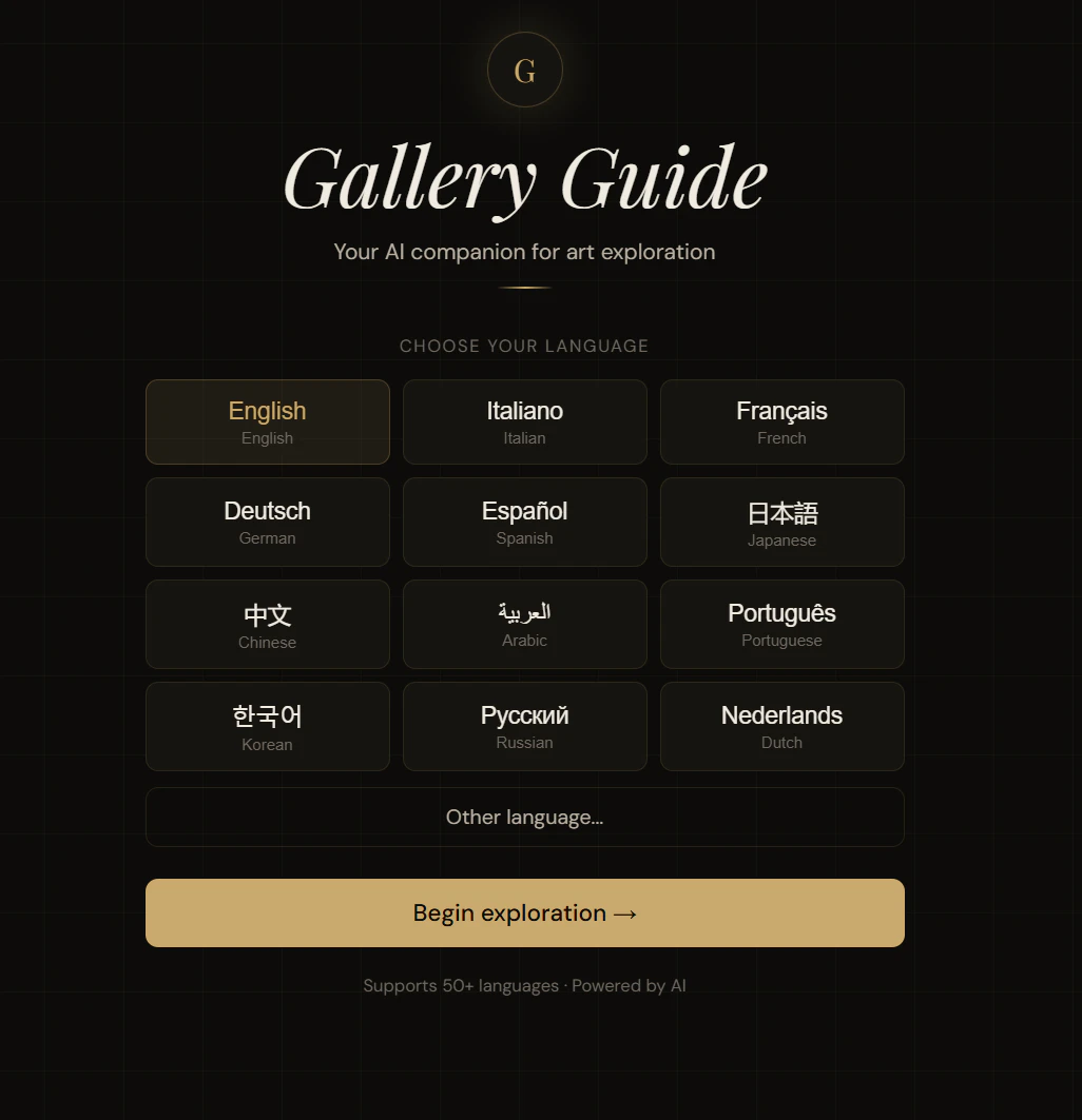 Gallery Guide logo
