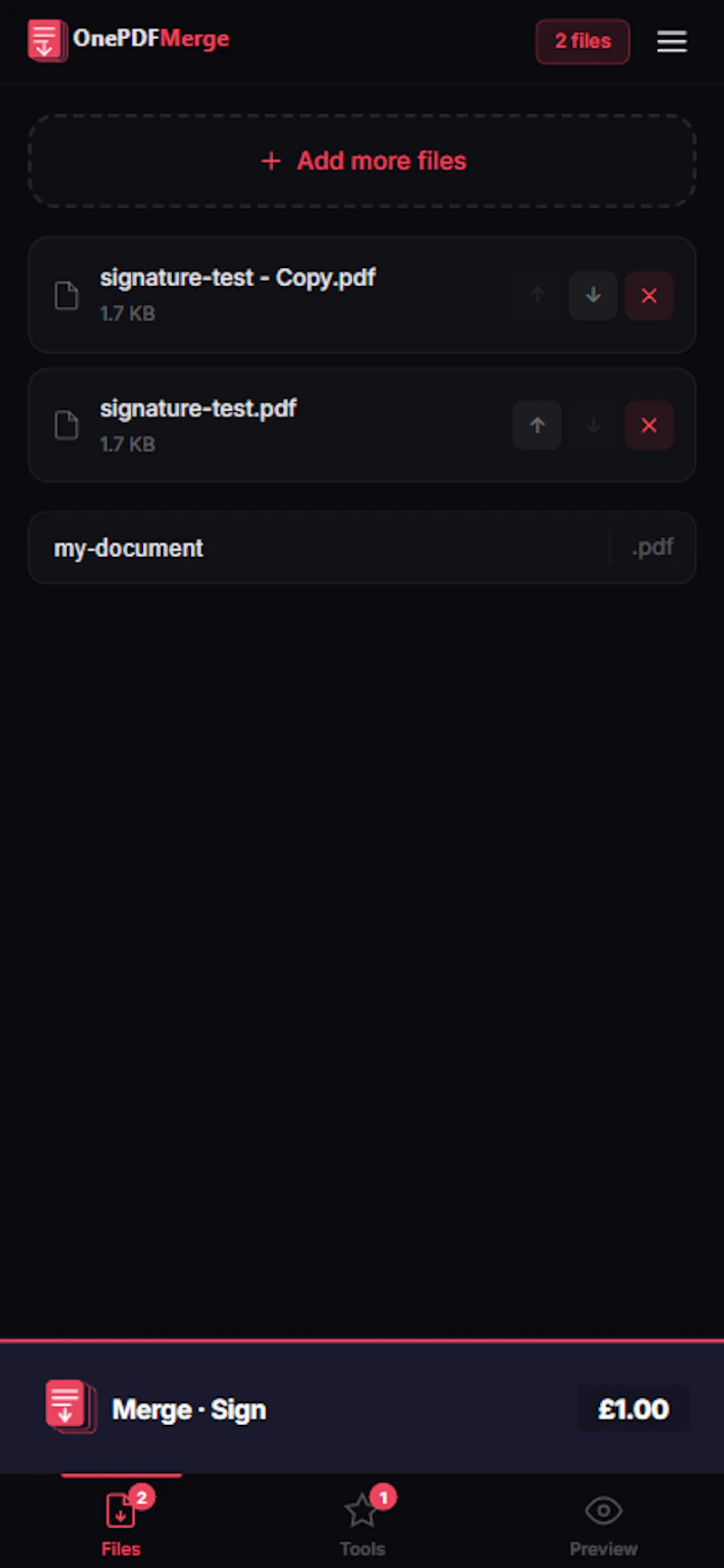 PDF Merge screenshot 8