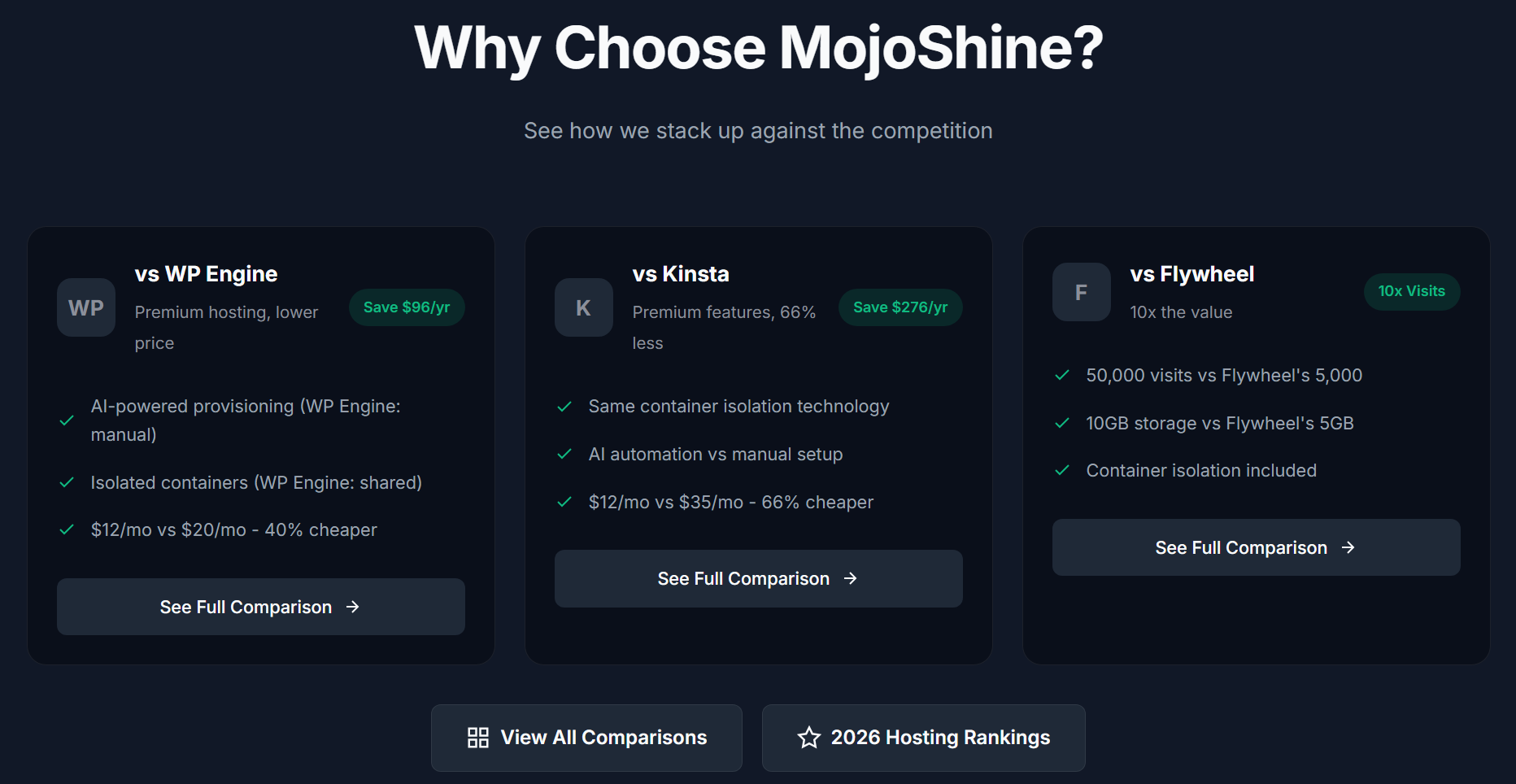 MojoShine - Screenshot 3 showing product features and functionality