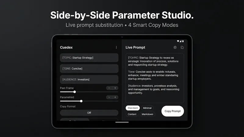 Cuedex: AI Prompt Library screenshot 8