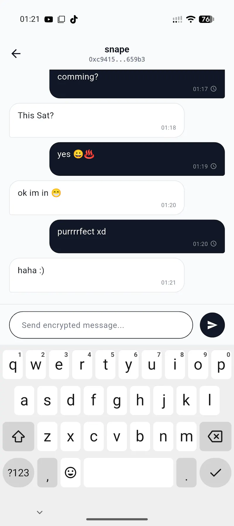 Snapchain screenshot 2