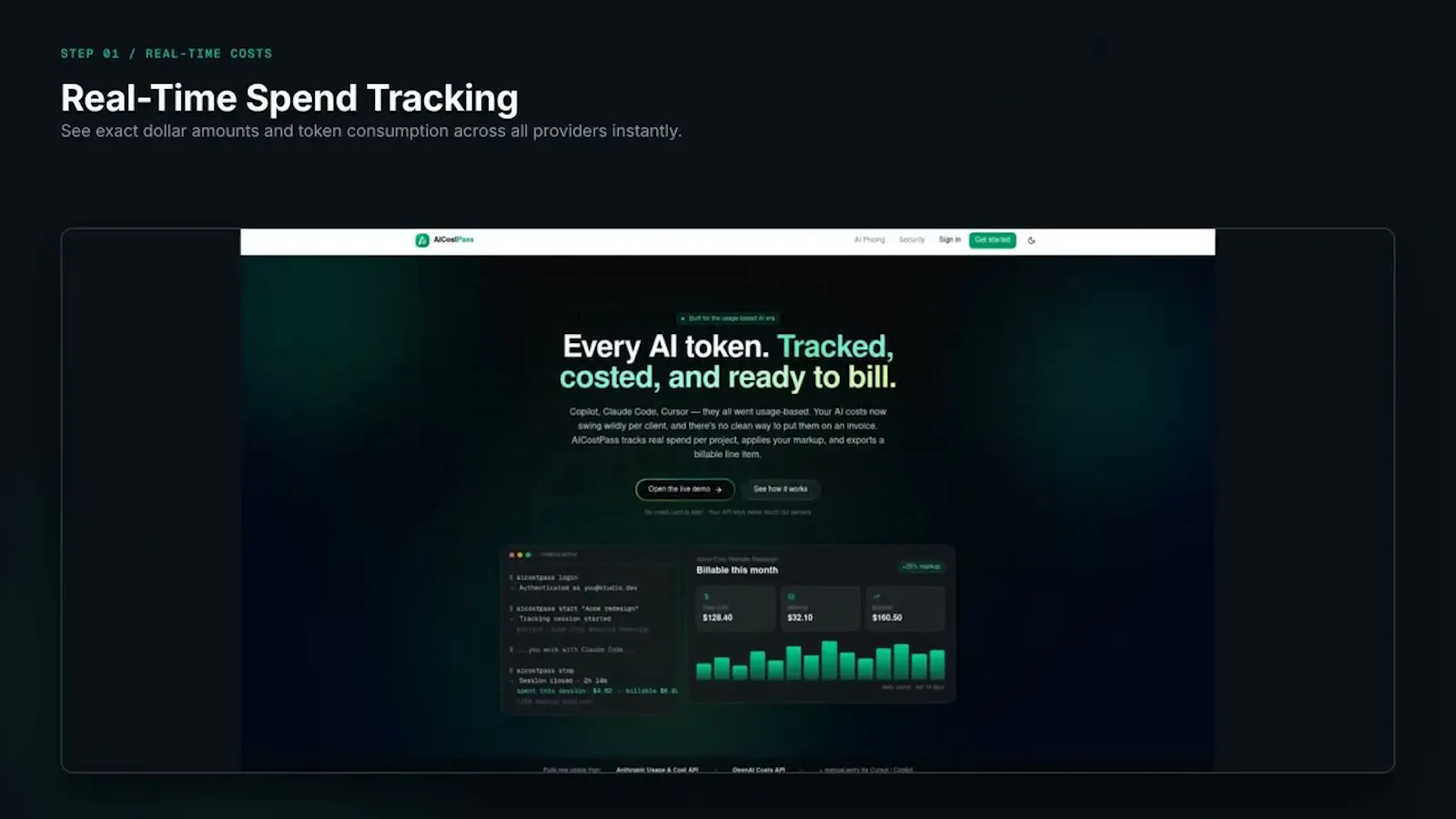 AICostPass screenshot 1 (video preview)