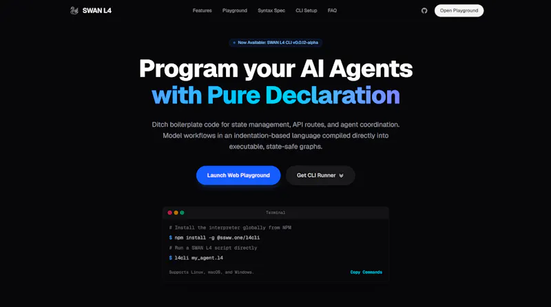 L4: AI Agent Programming Language screenshot 1