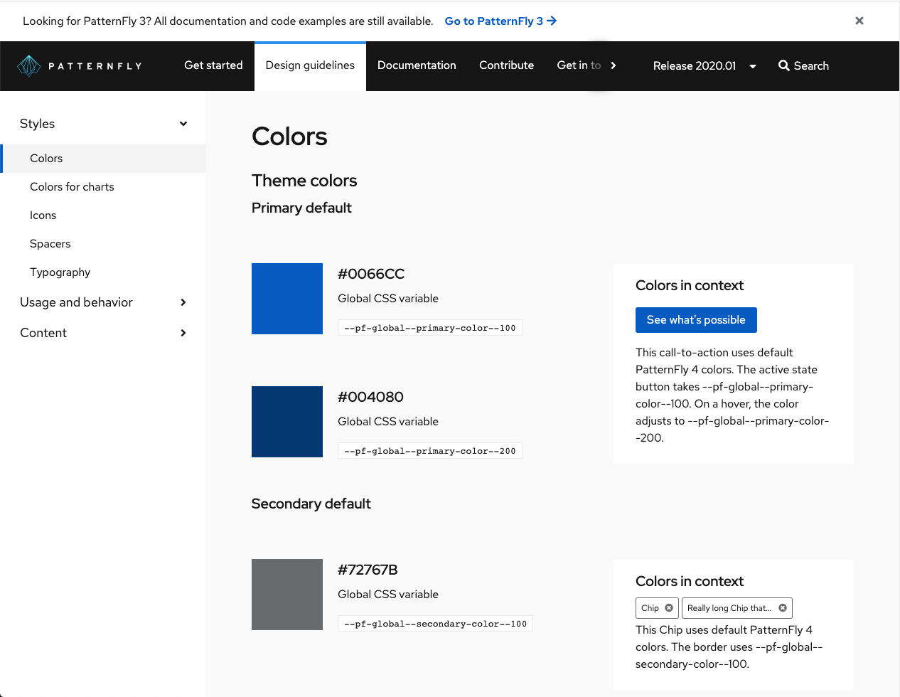 PatternFly gallery image