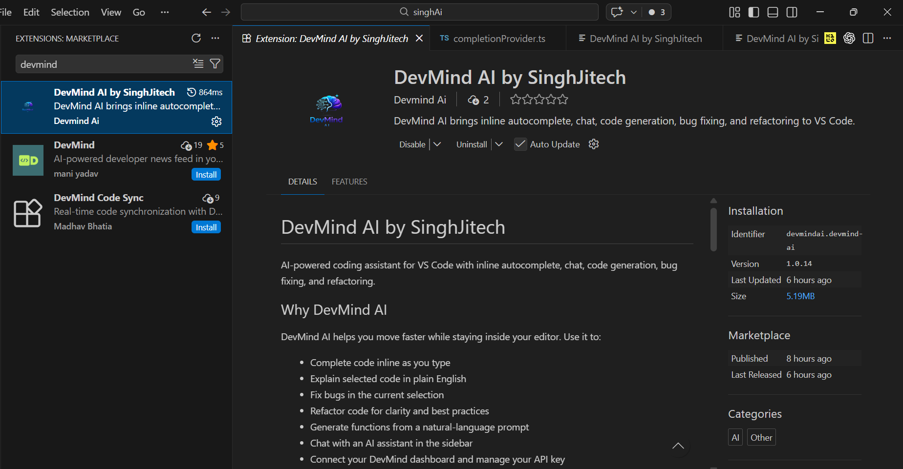 DevMind AI gallery image