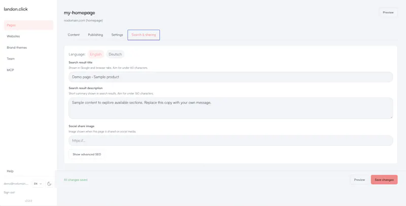 LANDON screenshot 3