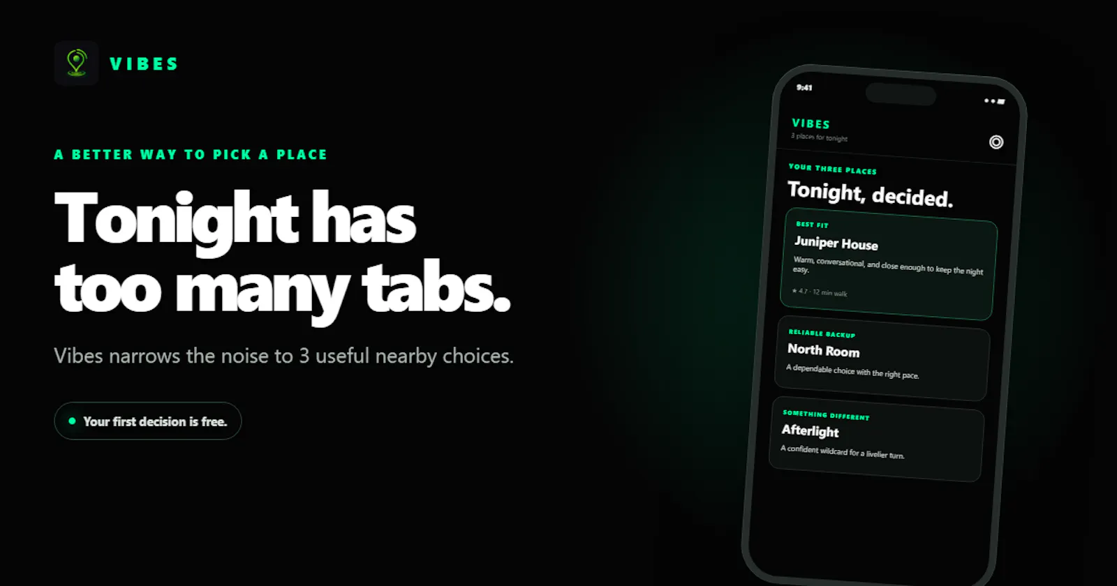 Vibes Places screenshot 3