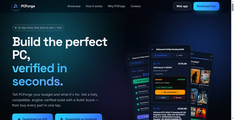 PCForge screenshot 1