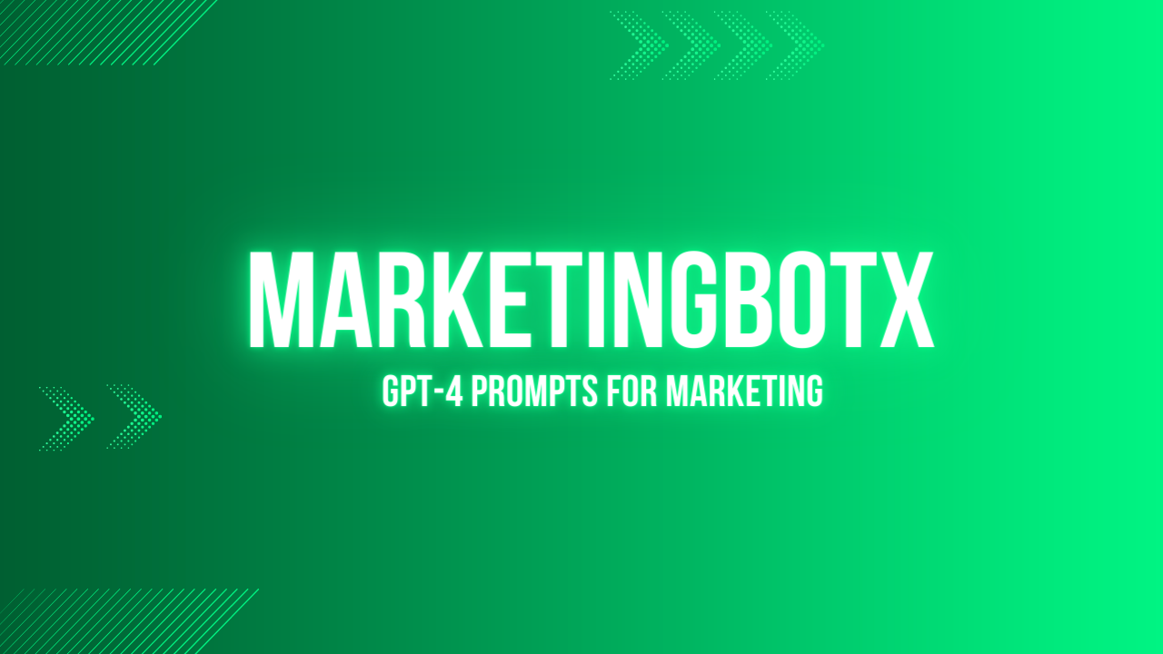 startuptile MarketingBotX: GPT-4 ProPrompts-Unlock Marketing Excellence with GPT-4 ProPrompts