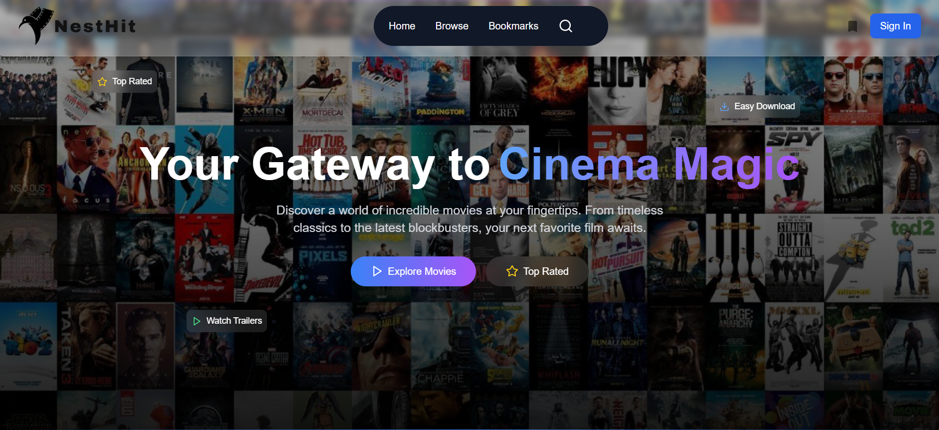 Média Imbriqué - Enregistrer et télécharger des films 1