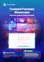 Avenote - AI-Powered Content Studio gallery image
