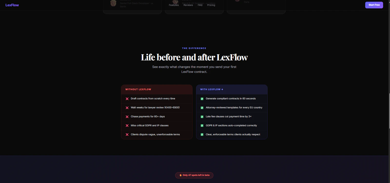 LexFlow screenshot 3