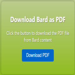 Bard2PDF - Convert Bard to PDF
