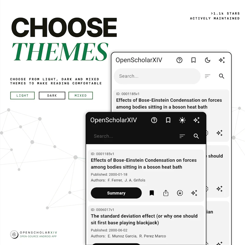 OpenScholarXIV screenshot 4