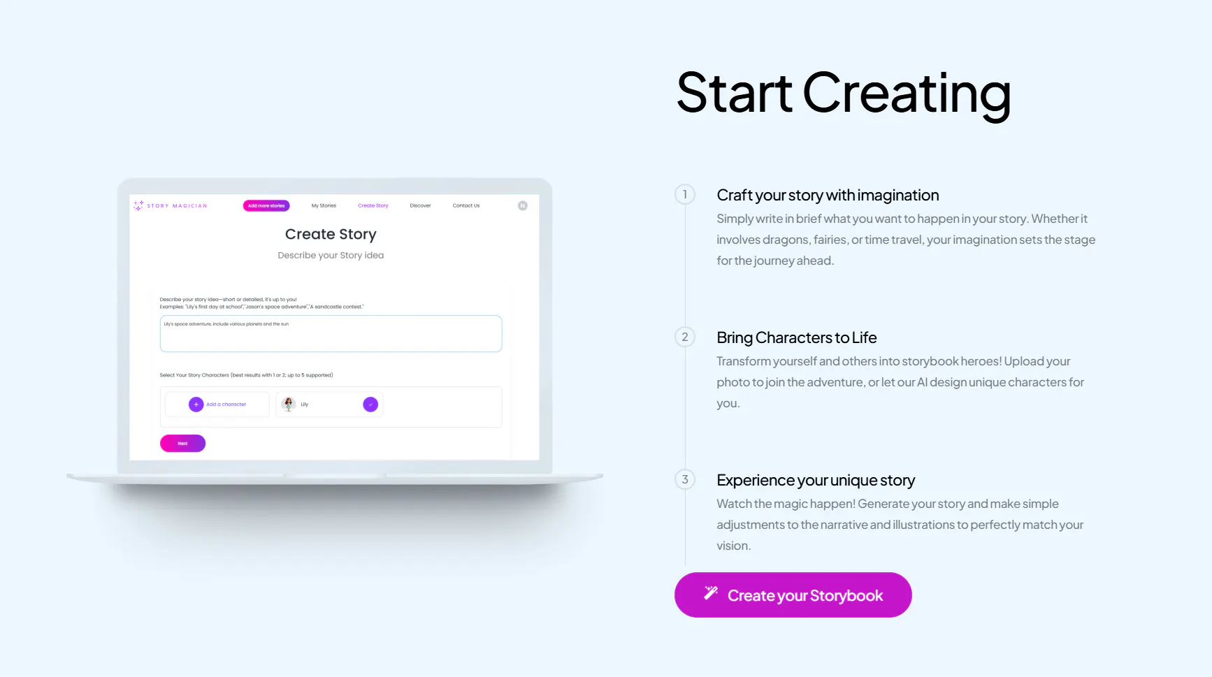 StoryMagician AI gallery image