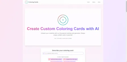 Coloring Cards gallery image
