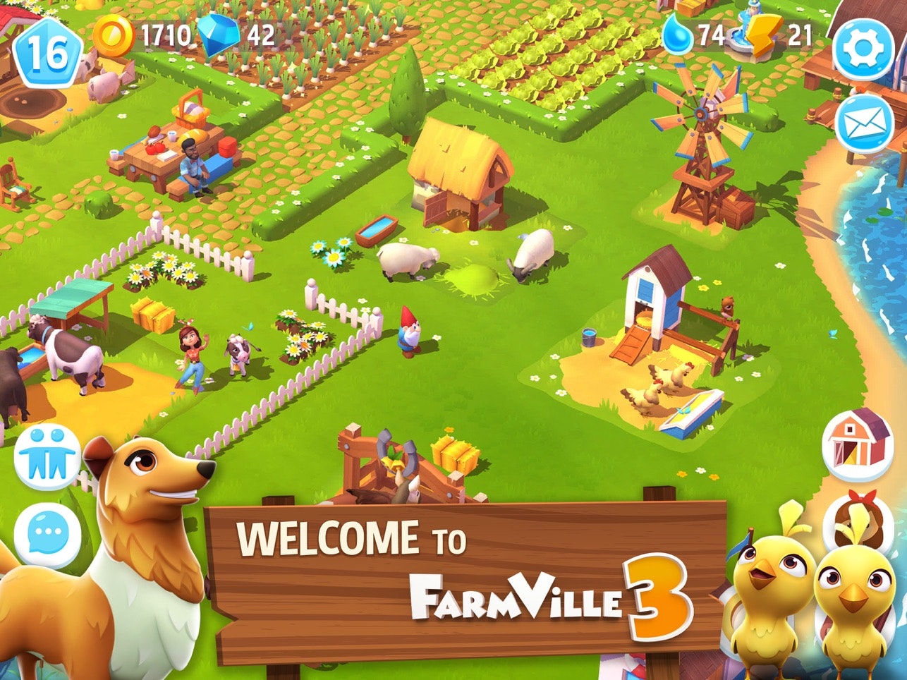 happy farm ville