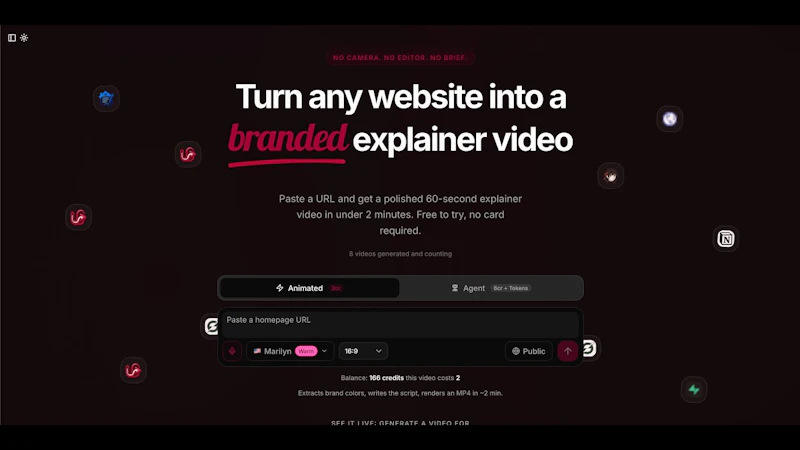URLmotion screenshot 1 (video preview)