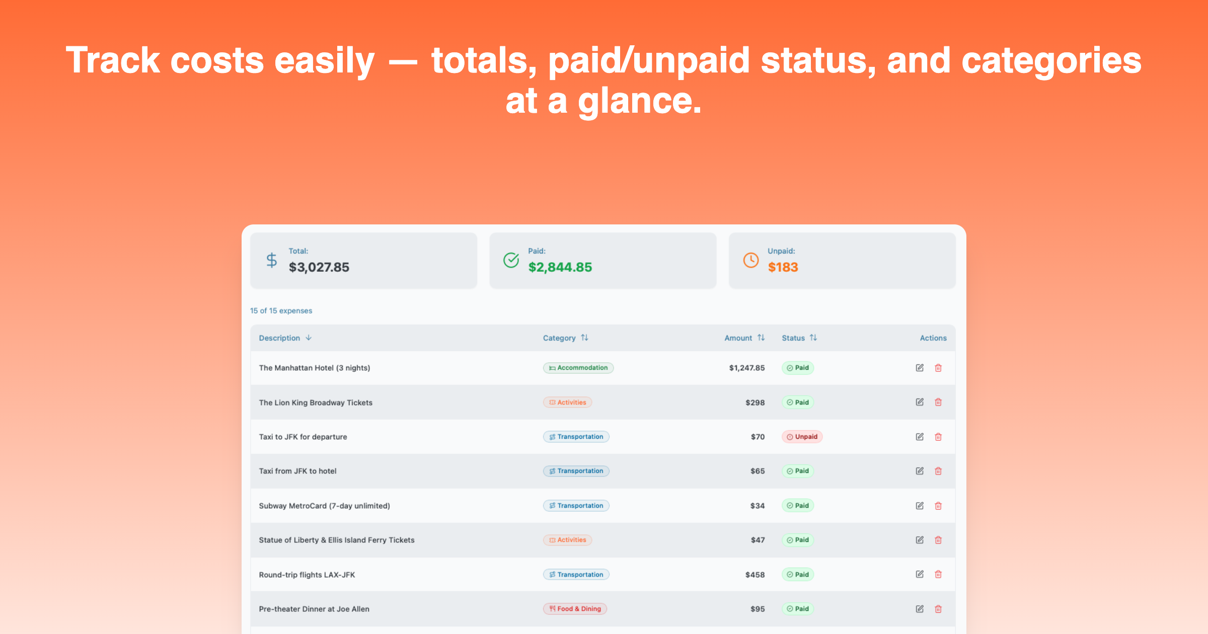 Bonder — Plan Trips Together gallery image