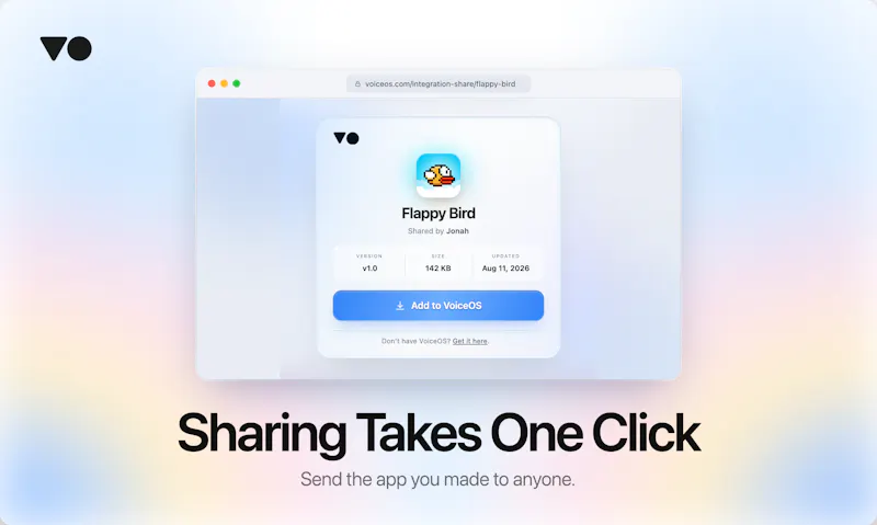 VoiceOS App Store screenshot 6