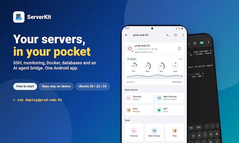 ServerKit screenshot 2