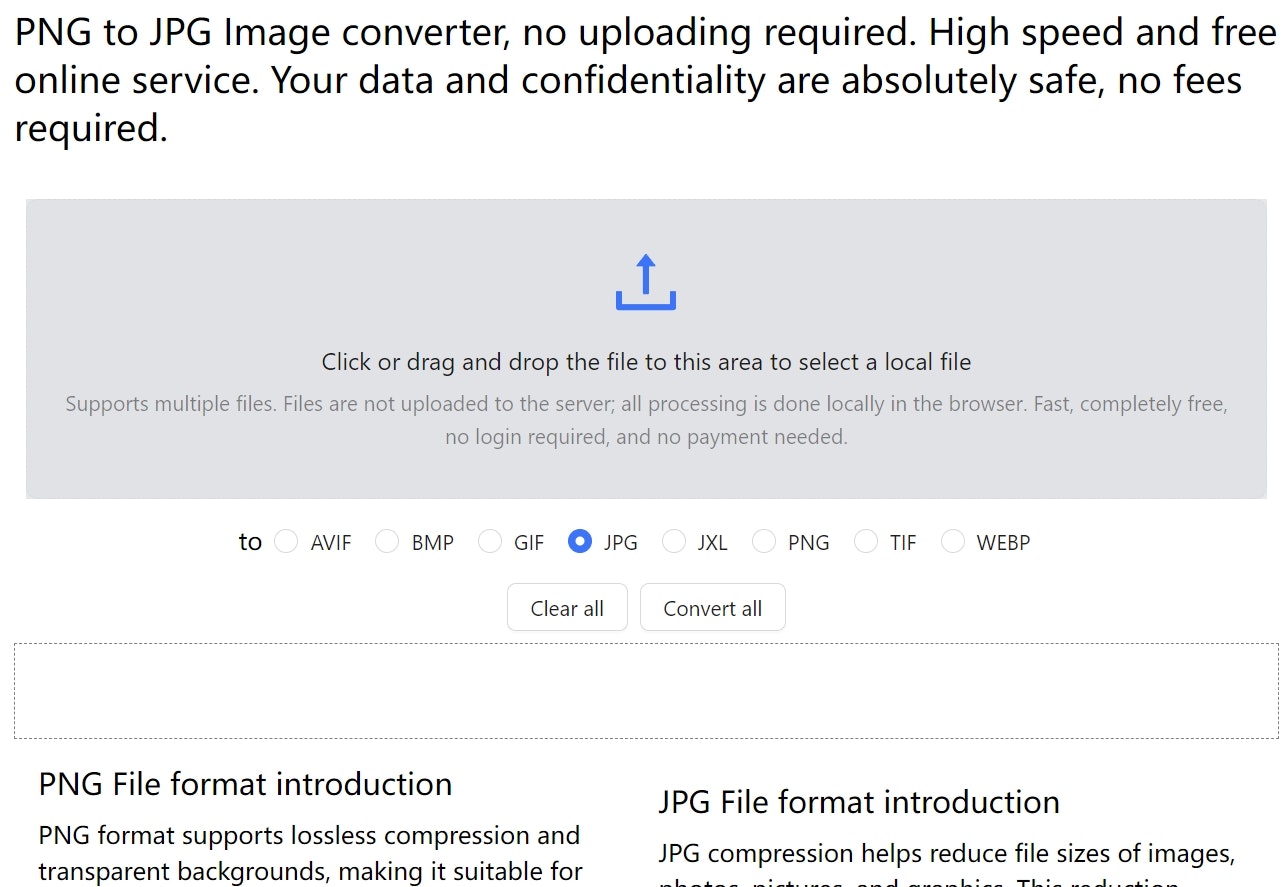 Strumenti di conversione di immagine gratuiti media 1