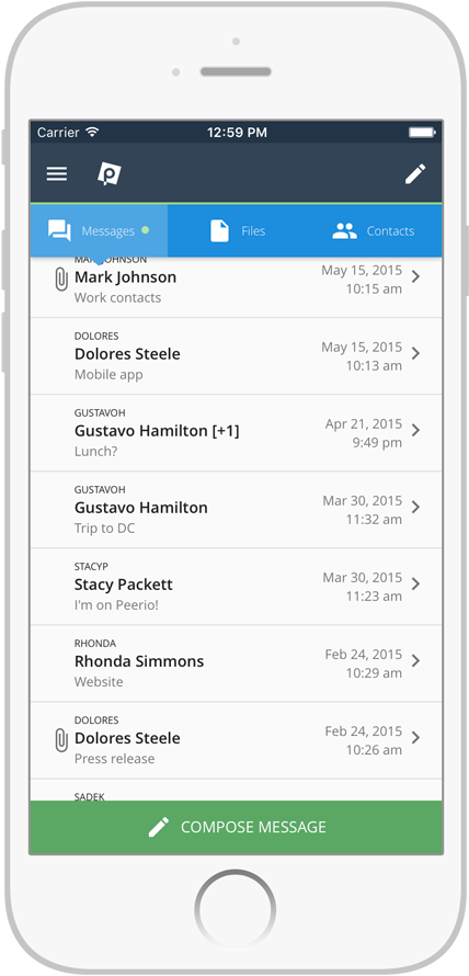 Peerio gallery image