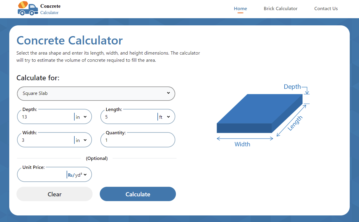 Pro Concrete Calculator media 1