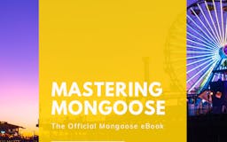 Mastering Mongoose media 1