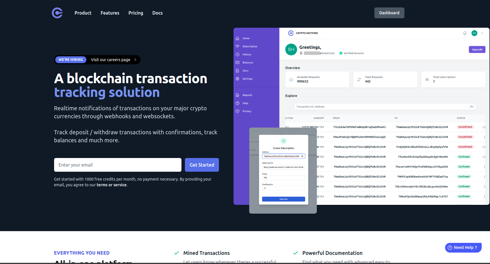 Cryptonotifier gallery image