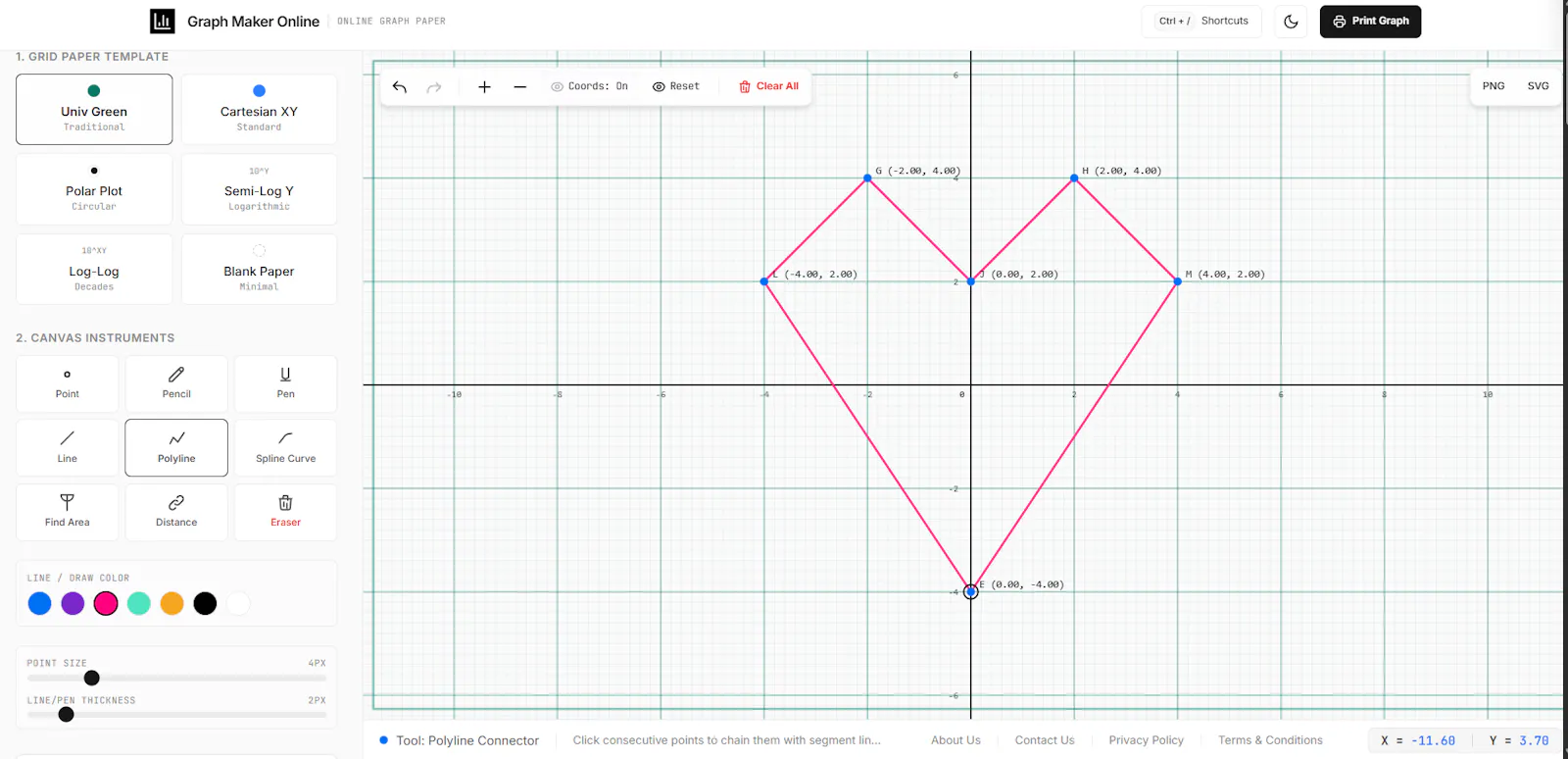 Graph Maker Online screenshot 2