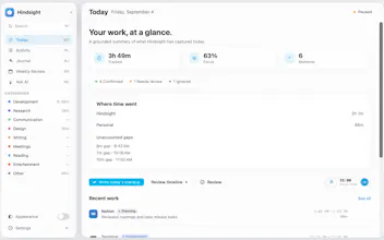 Hindsight: Work Timeline gallery image