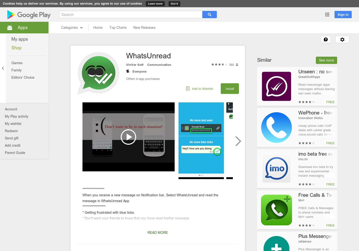 WhatsUnread gallery image