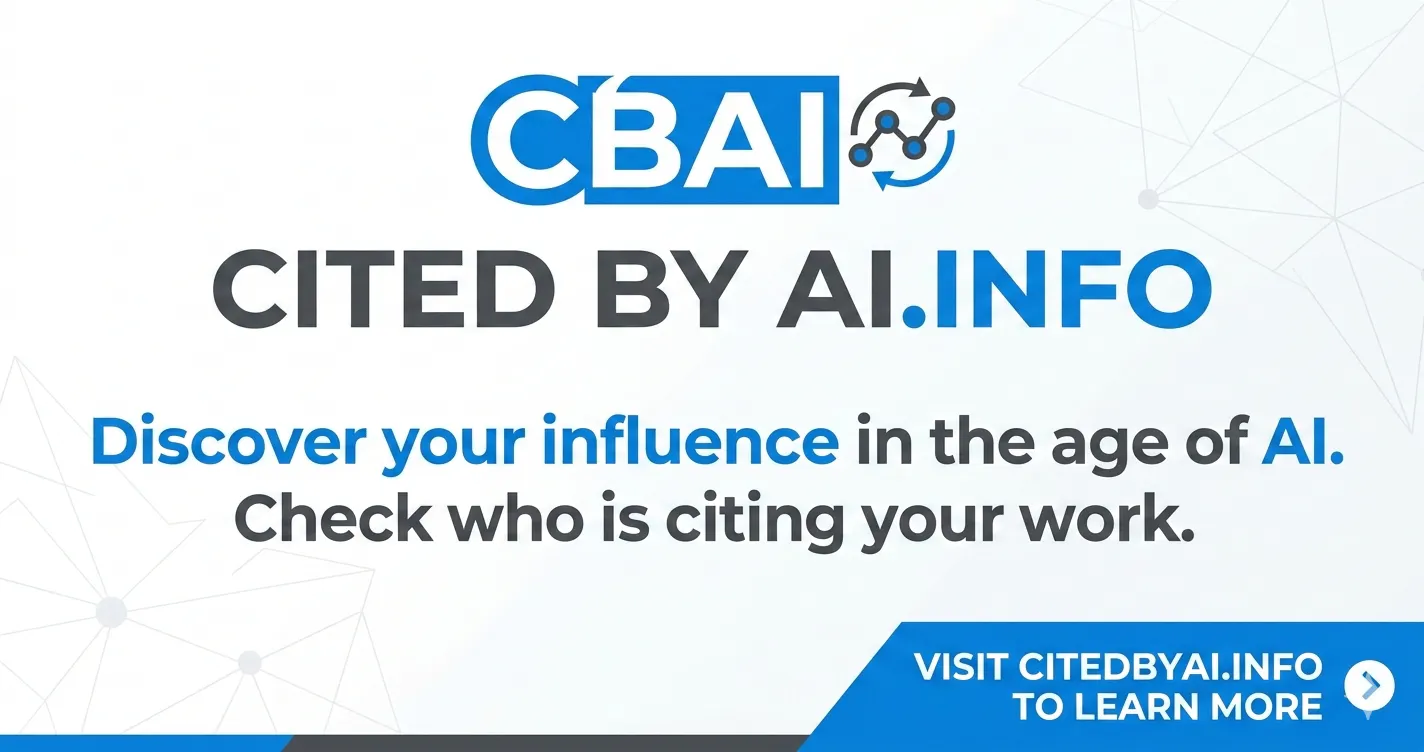 Cited By AI® のプロダクトバナー