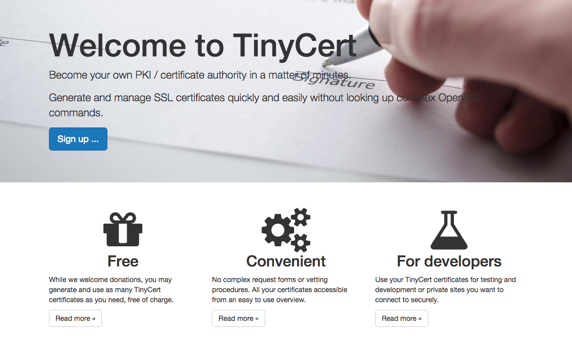 TinyCert gallery image