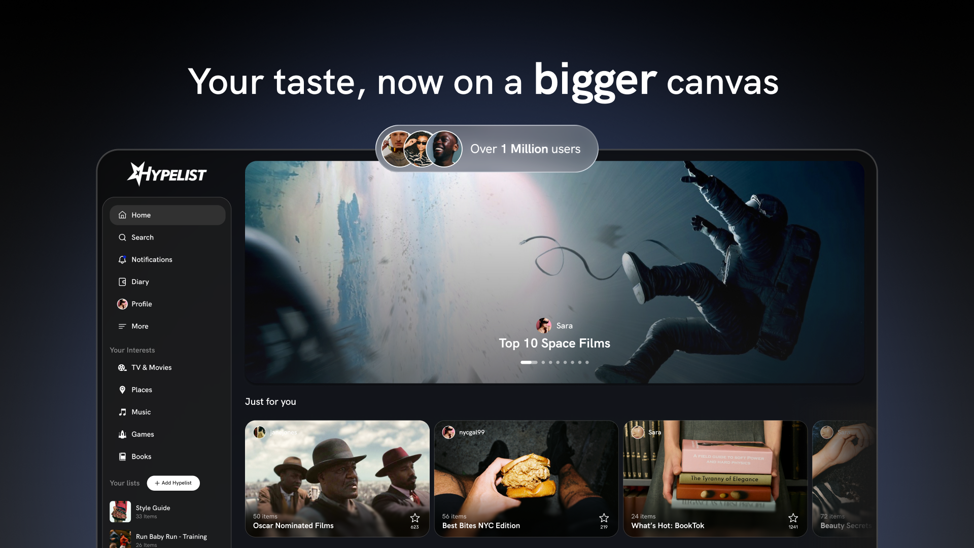 Hypelist for Web gallery image